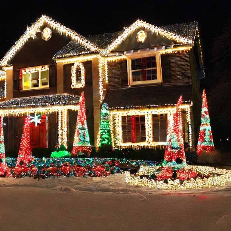 CHRISTMAS LIGHT INSTALLATION