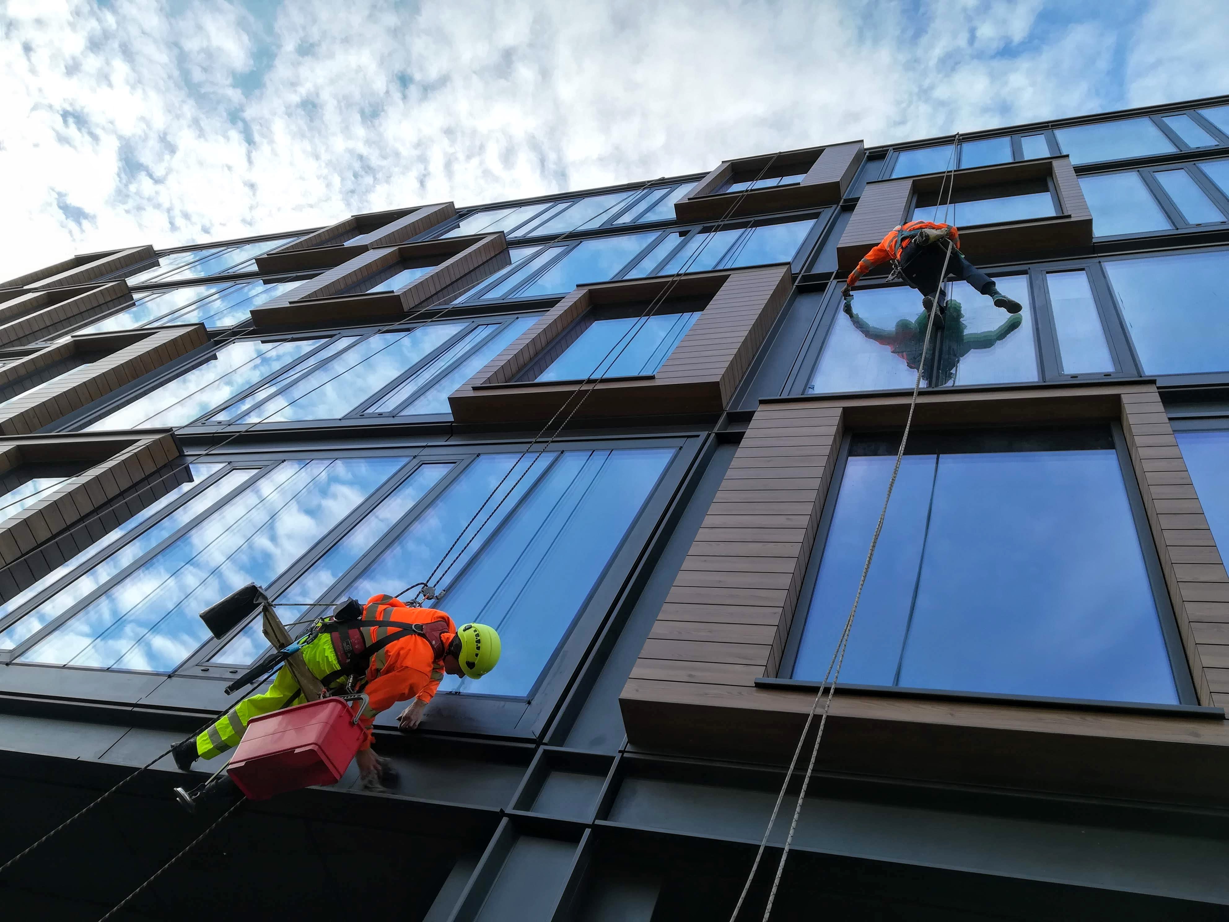 Post-Construction Window Cleaning